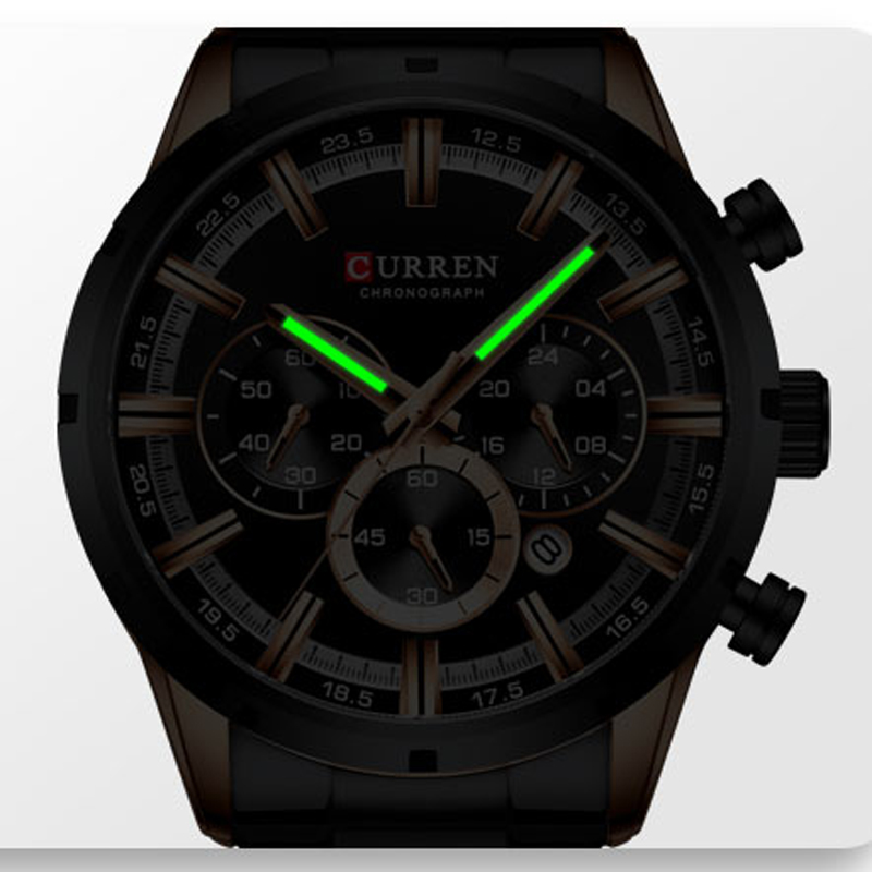 Curren marca superior militar  - Seiko Watch 5 Sports avaliação e preço