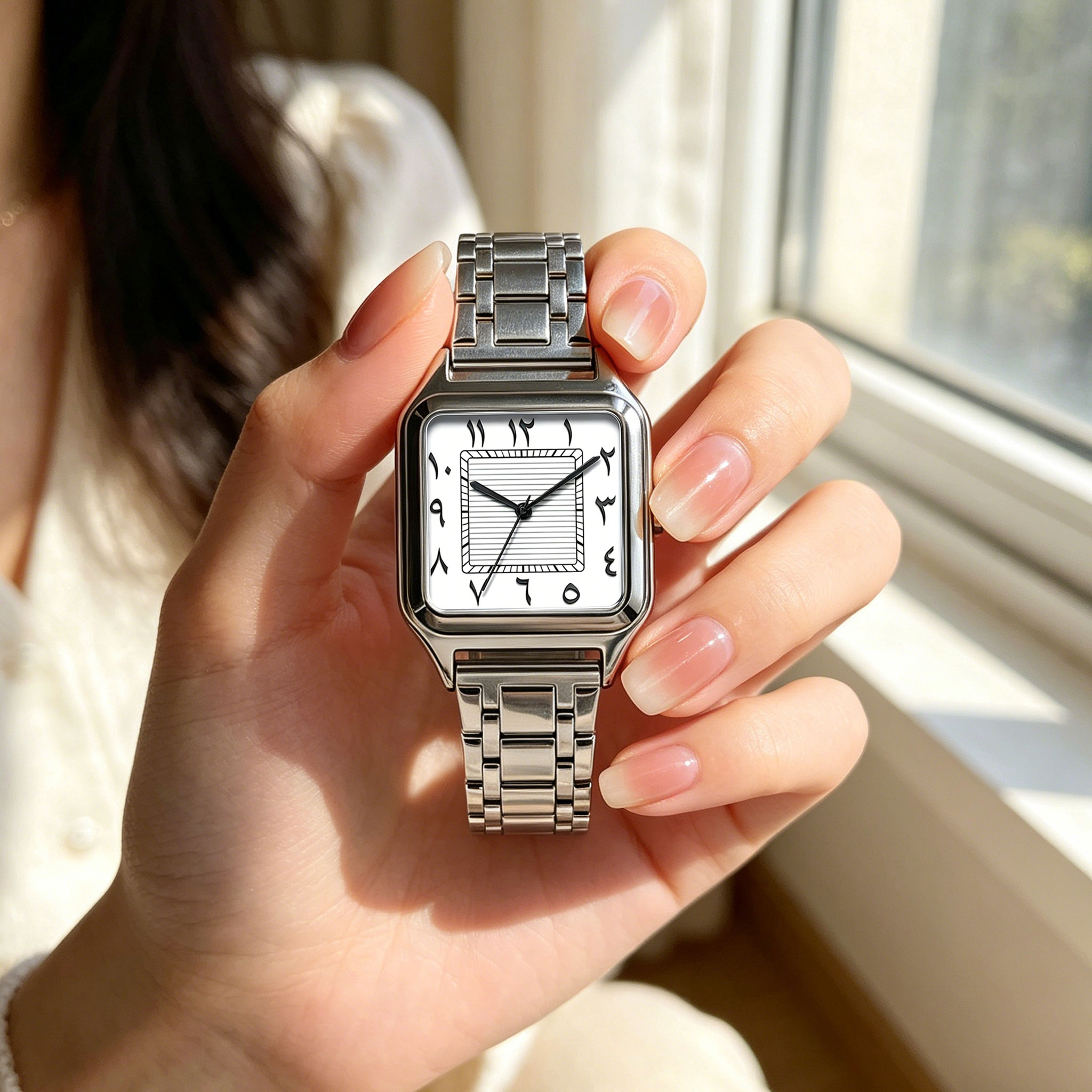 Relógio de Luxo Feminino Quadr - Cartier Watch Santos avaliação e preço