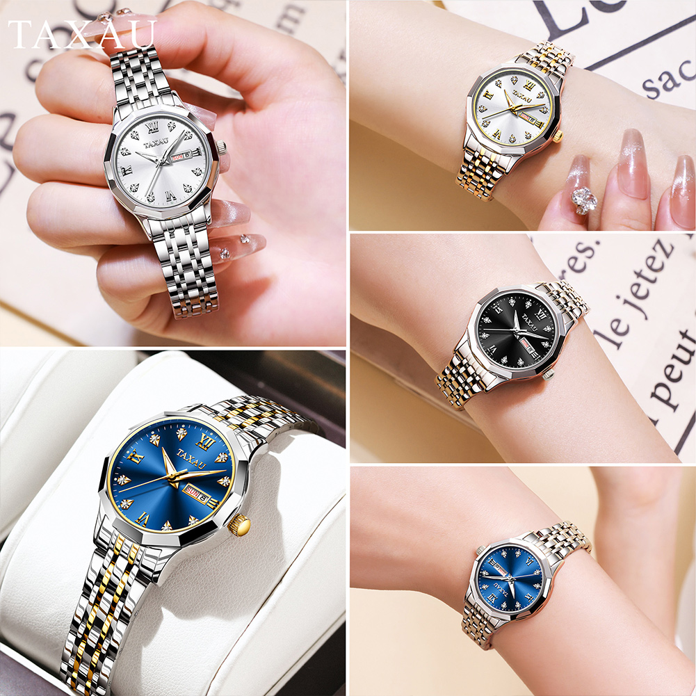 Olevs moda relógio dourado par - Luxury Watch Logo avaliação e preço