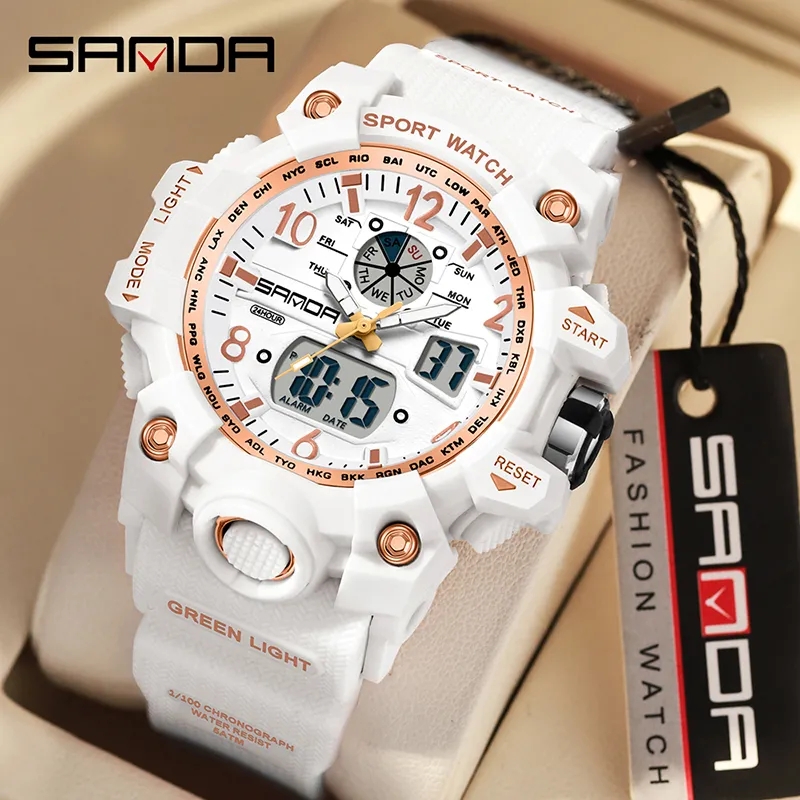 Sanda marca de luxo feminino d - Luxury Watch Exhibition avaliação e preço