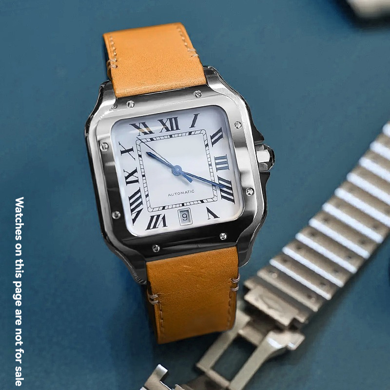 Pulseira de couro para cartier - Luxury Watch Cartier avaliação e preço