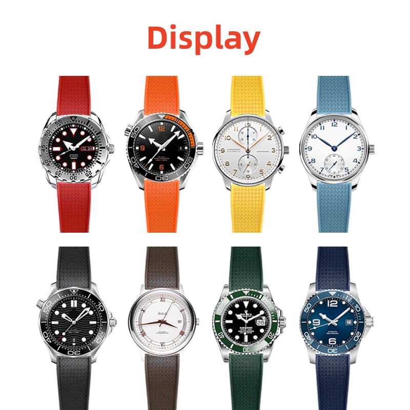 Pulseira de borracha FKM Delug - Luxury Watch Cartier avaliação e preço