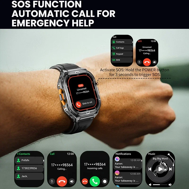 Smartwatch de Luxo AMOLED com  - Luxury Watch In The World avaliação e preço