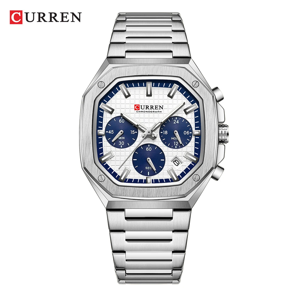 Curren-relógio de pulso mascul - Luxury Watch Maker avaliação e preço