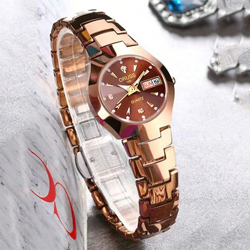 Oruss marca quente relógio fem - Luxury Watch Exhibition avaliação e preço