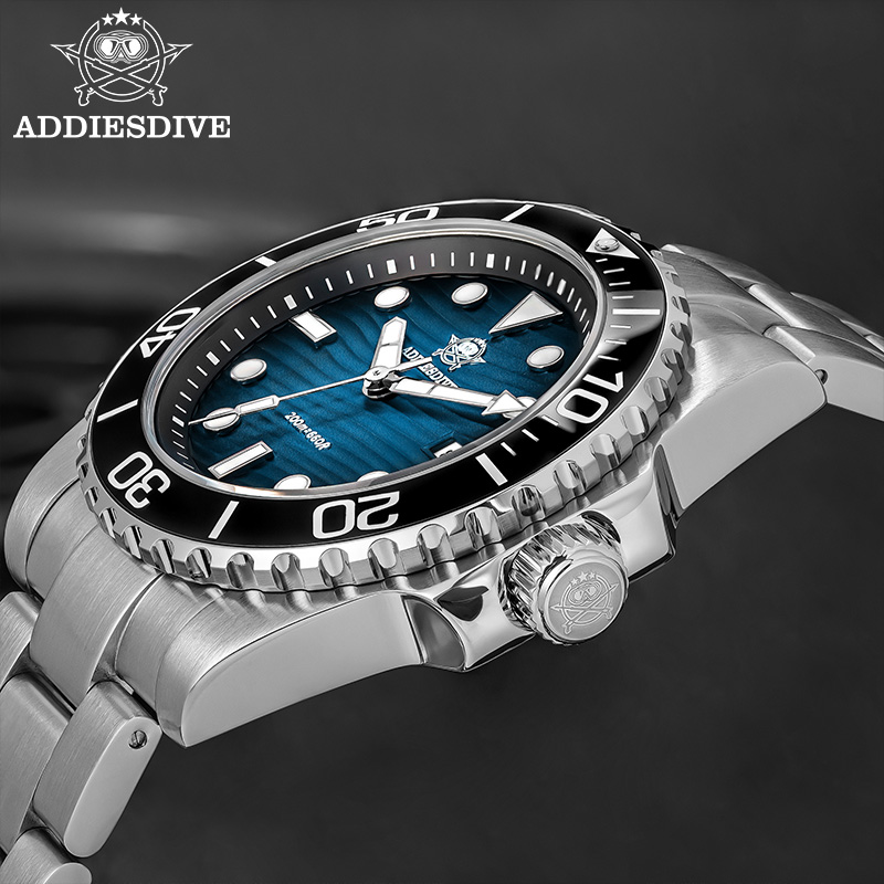 Addiesdive relógio de quartzo  - Luxury Watch Display avaliação e preço