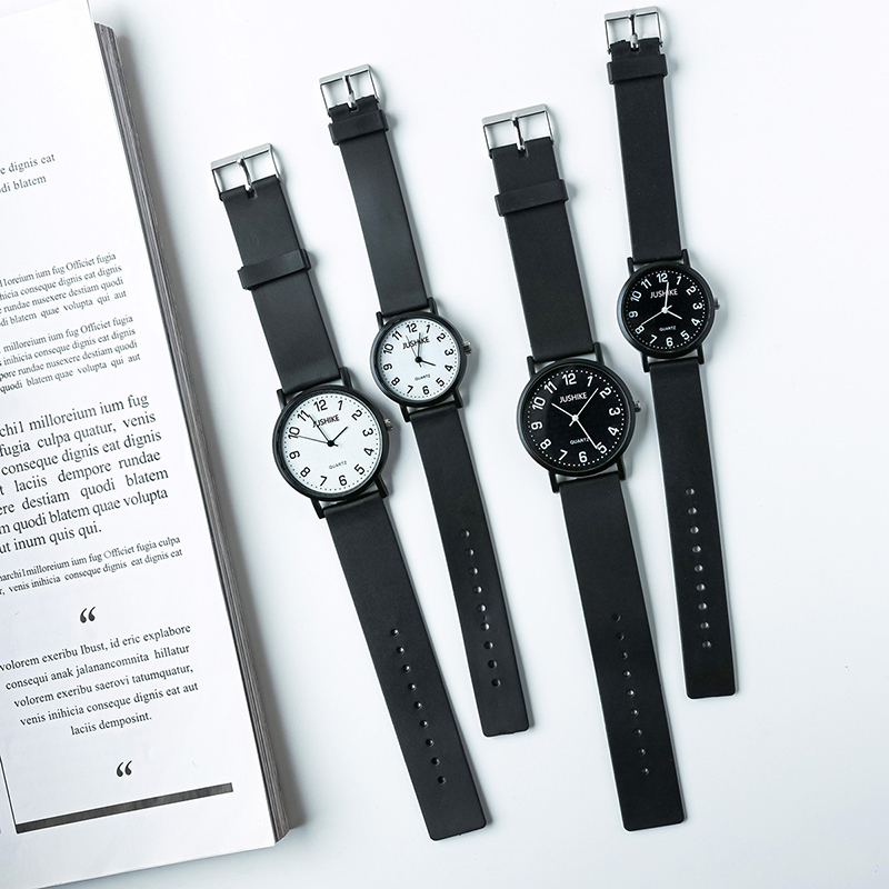 Simples relógio preto relógios - Luxury Watch Black avaliação e preço