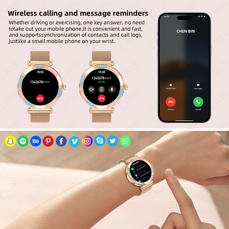 Relógio Inteligente de Luxo LI - Luxury Watch Hd avaliação e preço